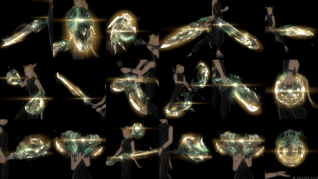 光るエメラルドウェポン武器まとめ