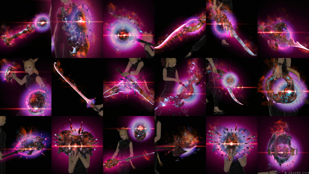 光る極ルビーウェポン武器まとめ