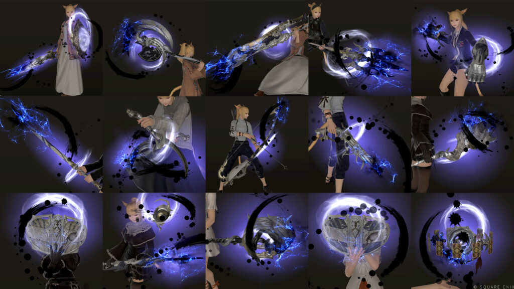 光る白虎武器まとめ