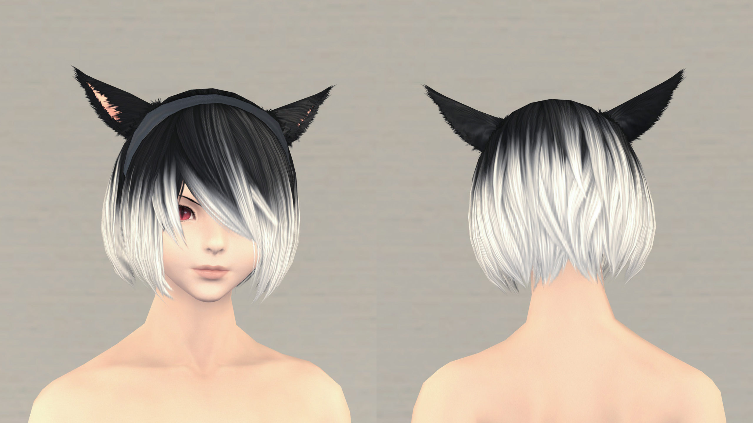 Ff14 ニーアコラボ 髪型 ２ｂ の見た目と入手方法 コニーのタルト おしゃれテクニック