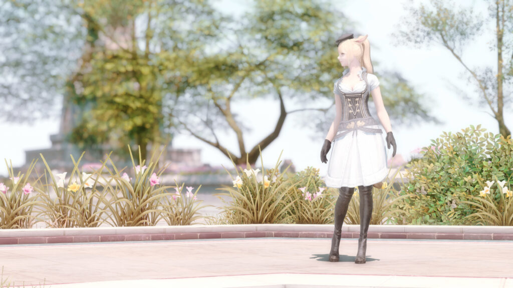 Ff14 甘辛 シャツワンピース風コーデ コニーのタルト おしゃれテクニック