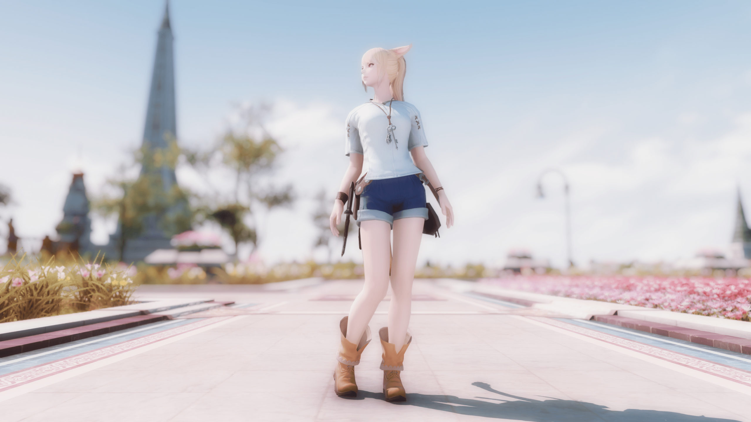 Ff14 涼しげでシンプル 夏のカジュアルコーデ コニーのタルト おしゃれテクニック