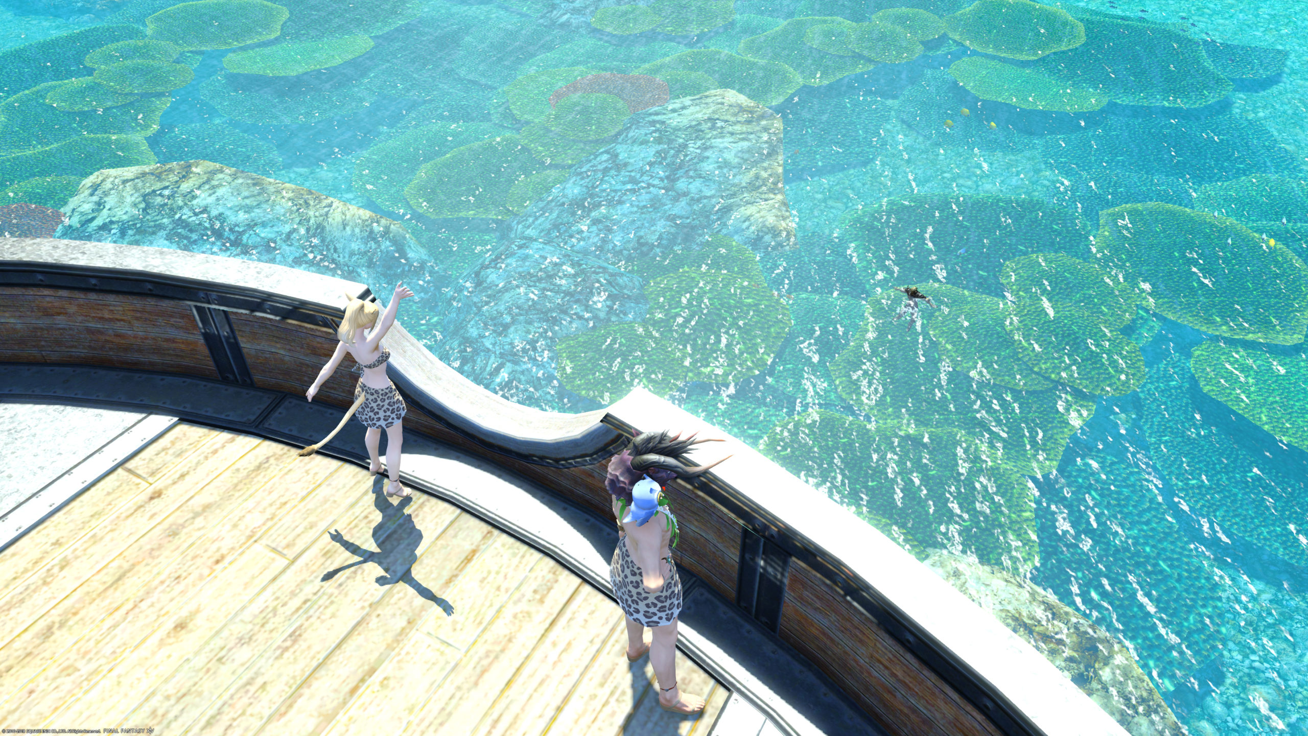 Ff14 コスタ デル ソルでタイタニックごっこのss撮影 コニーのタルト Ssテクニック集