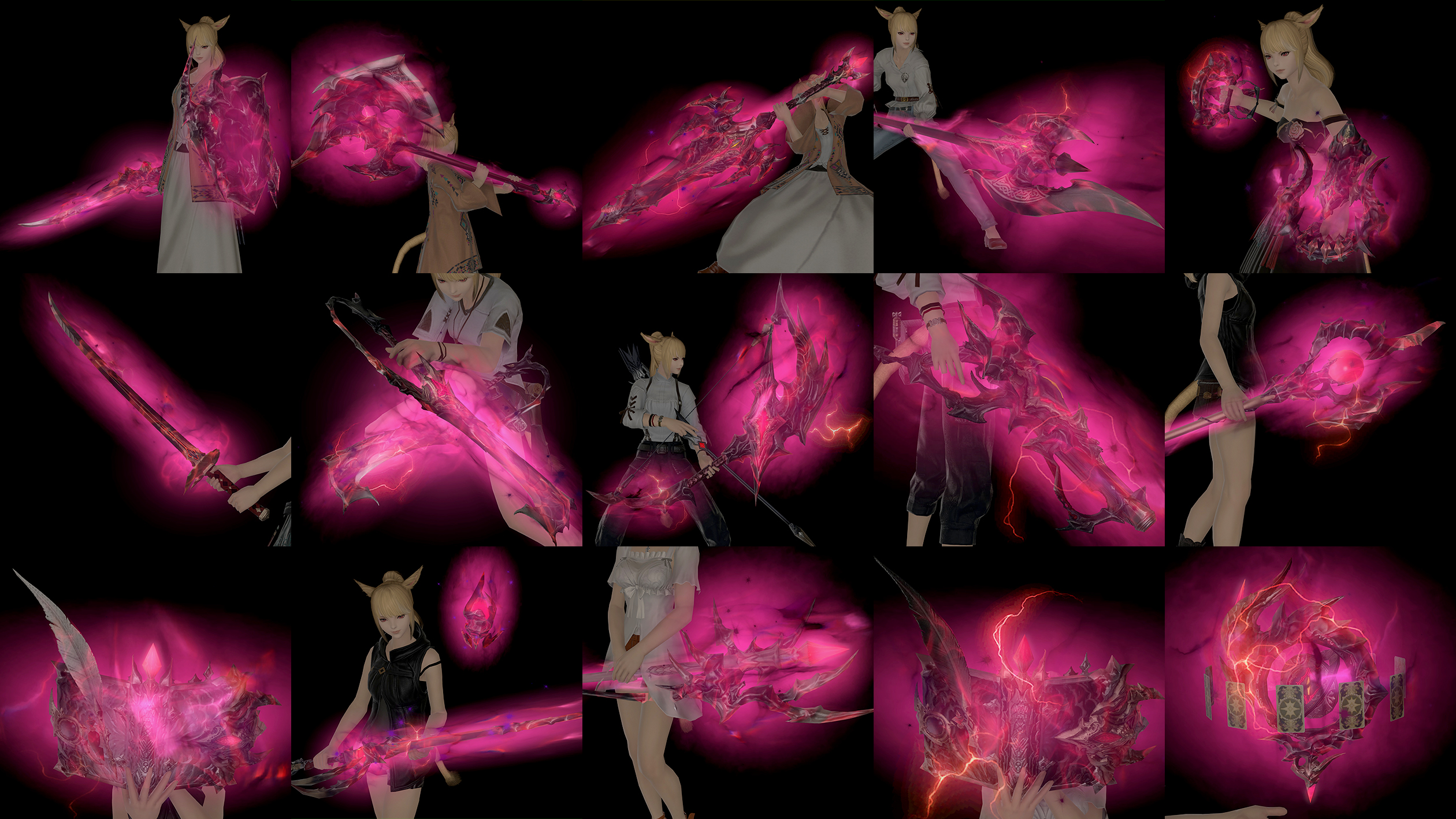 Ff14 光る武器の入手方法 見た目まとめ コニーのタルト 武器集