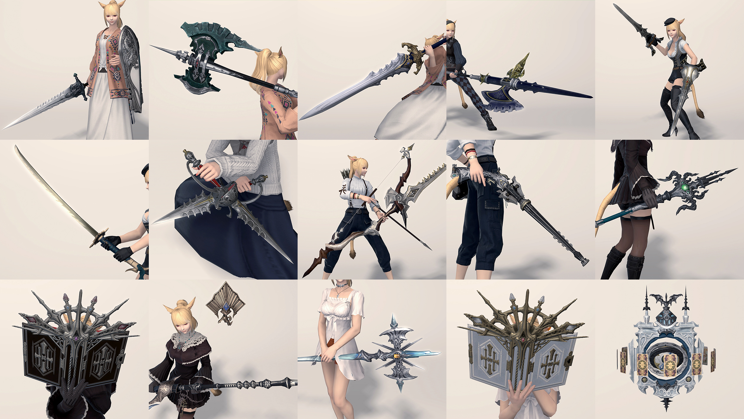 Ff14 ダンジョン武器の入手方法 見た目まとめ コニーのタルト 武器集